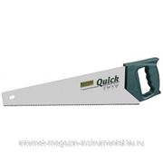 Ножовка KRAFTOOL “QUICK“ закаленный универсальный зуб U-RS, однокомпонентная рукоятка, 7/8TPI, 500мм фото