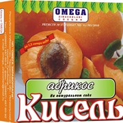 Кисель абрикосовый фото