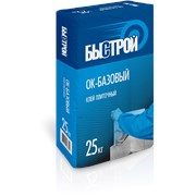 Клей плиточный ОК-базовый 25кг “Быстрой“ фото