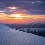Фотография Заснеженные Карпаты фото