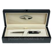 Ручка шариковая “LA GEER“, стерлинговое серебро, шкатулка - дерево 50505-BP фото