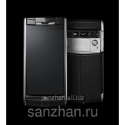 Телефон Vertu Signature Touch Jet Leather LTE + беспроводное з/у 86489 фото