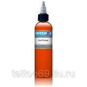 Краска для тату INTENZE, Hard Orange 60мл. фото