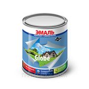Эмаль “Globe“ универсальная белая глянцевая 0,9 кг фото