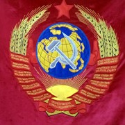 Вышивка флагов, знамён фото