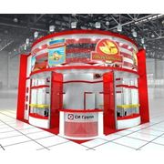 Монтаж и установка выставочных стендов фото