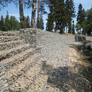 Габионы коробчатые фото