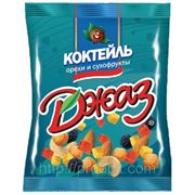 Коктейль «Джаз» (смесь орехов и сухофруктов) 50г (50шт) фото
