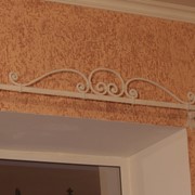 Карнизы кованые фото
