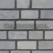 Плитка из натурального камня шунгита скоба 100 мм, галтованный фото