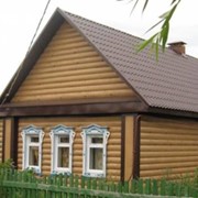 Сайдинг под бревно фото