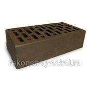 Облицовочный кирпич,рядовой, коричневый, Браер, М 150, F 50, ГОСТ 530-2007 фото