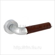 Дверная ручка на круглой розетке HAVANA. Арт. HV15 OCS+PA фото