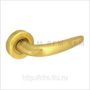 Дверная ручка на круглой розетке. Арт. 759/0003 М2 фото