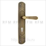 Дверная ручка на планке с отверстием под цилиндр SYRMA. Арт. MM3400.Y.21 фото