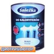 КРАСКА ДЛЯ РАДИАТОРОВ СНЕЖКА (SNIEZKA), 0,75л - краска термостойкая фото