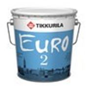 Краска “Тиккурила“ для стен и потолков в/эм “Евро 2“ 9л фото