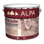 АЛЬПАФАСАД АЛЬПА (ALPAFACADE ALPA), 9л. - Фасадная краска на водной основе фото