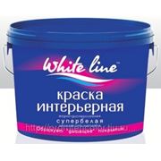 Краска водно-дисперсионная интерьерная «WHITE LINE» 3кг. фото