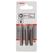 Набор Bosch из 3 бит 51 мм PZ3 Extra Hart (2.607.001.573) фото
