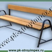 Скамейка СМ-23 парковая фото
