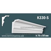 Гипсовый карниз для скрытого освещения K330-S фото