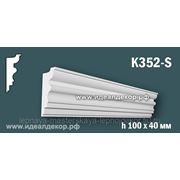 Гипсовый карниз для скрытого освещения K352-S фото