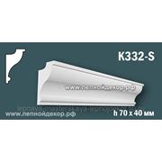 Гипсовый карниз для скрытого освещения K332-S фото