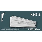 Гипсовый карниз для скрытого освещения K349-S фото