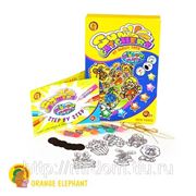 Набор oe5wps/st/24523 витражные краски “мои добрые игрушки“, в коробке 21,3*31,3*2,6см тм orange elephant (832633) фото