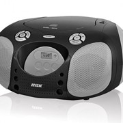 Магнитола BBK BX110U USB черный/серебро фото