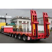Полуприцеп-тяжеловоз низкорамный фото