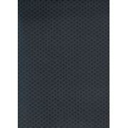 Искусственная кожа BLACK, псевдоперфорация фото