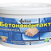 Грунтовка с кварцевым наполнителем Бетоноконтакт универсал ФеLux 10кг фото