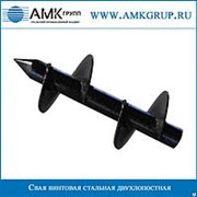 Свая винтовая стальная двухлопастная СВС-2Л 108мм фото