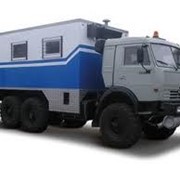 Передвижная автолаборатория перфораторной станции, лаборатория передвижная. фото