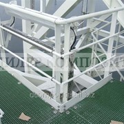 Композитный решетчатый настил открытая ячейка, высота 34 мм, ячейка 38х38 мм, ширина 1220 мм, длина 3660 мм, вес 17 кг фото