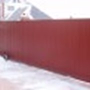 Ворота противопожарные откатные фото