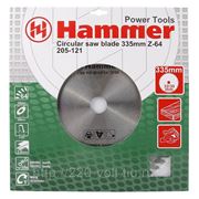 Круг пильный твердосплавный Hammer Csb wd 335мм*64*32/30мм фото