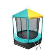 Батут Optifit Like Green 16 ft с зелено-желтой крышей фото