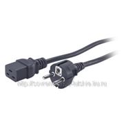 Power Cord, C19 to CEE/7 Schuko, 2.5m (AP9875) фото
