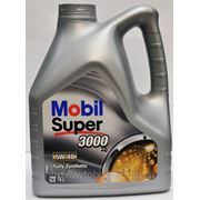 Масло Mobil Super 3000 5w40 син (4 л) фото