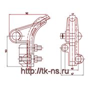 Зажим натяжной НБ-60/11-16 фото