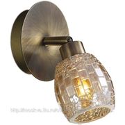Подсветка Odeon Light с выключателем 2166/1W GLOSSE ODL11 336 мозаик / золотистый G9 1x40W фото