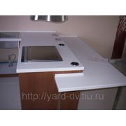Столешница из искусственного камня, изготовление и установка фото