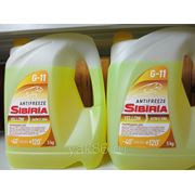 Антифриз 5л жёлтый “Sibiria“- 40 G11 фото