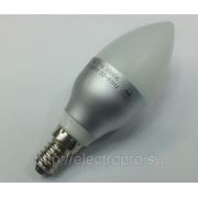 Лампа светодиодная свеча 5W E14 3000К фото