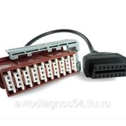Lexia3 30 PIN to obd2 citroen cable фото