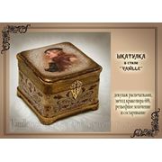 МК Натальи Родиной «Шкатулка в стиле VANILLE» фото