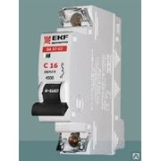 Автоматический выключатель EKF 1p10a тип C фото